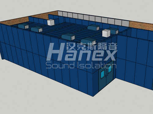 旺盛動力汽車配件設備隔音房效果圖 旺盛動力汽車配件設備隔音房效果圖