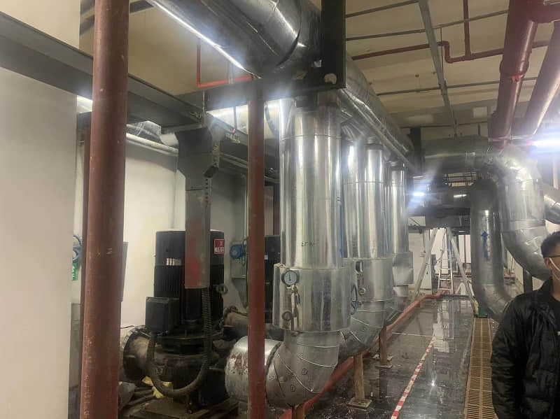 歐隆盛源南、北換熱站減振隔音降噪項目案例